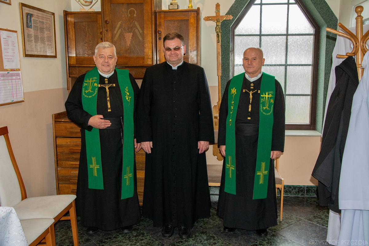 O. Stanisław Kiełbasa CSsR, Ks. Leszek Saczek, O. Ryszard Kiełbasa CSsR